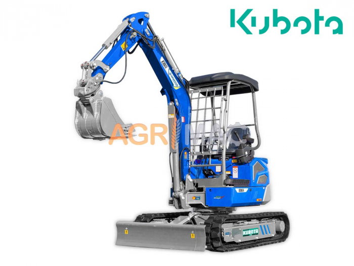 EB24-PRO – Miniexcavator 2.4 T cu Braț Lateral, Motor Kubota 19 CP, Cupă 400 mm [1]