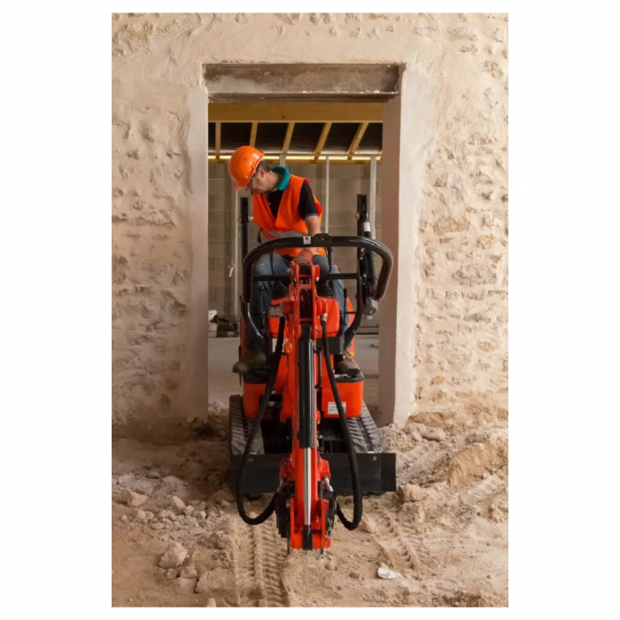 Miniexcavator Kubota K008-5, 1 Tonă, Motor Diesel 10 CP [7]