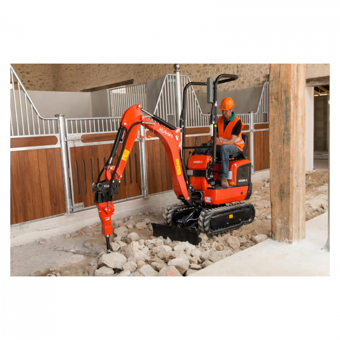 Miniexcavator Kubota K008-5, 1 Tonă, Motor Diesel 10 CP [8]