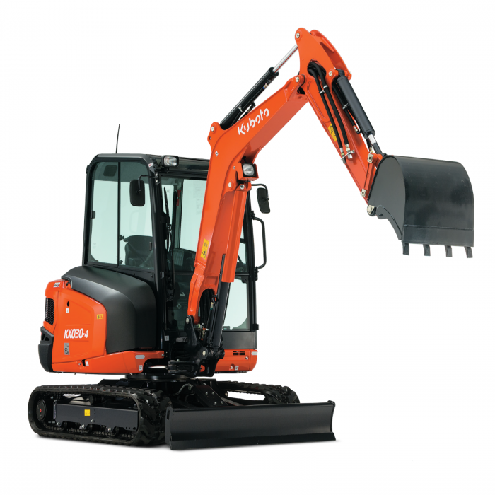 Miniexcavator Kubota KX030-4 – 24 CP, 2.79T, motor diesel [1]