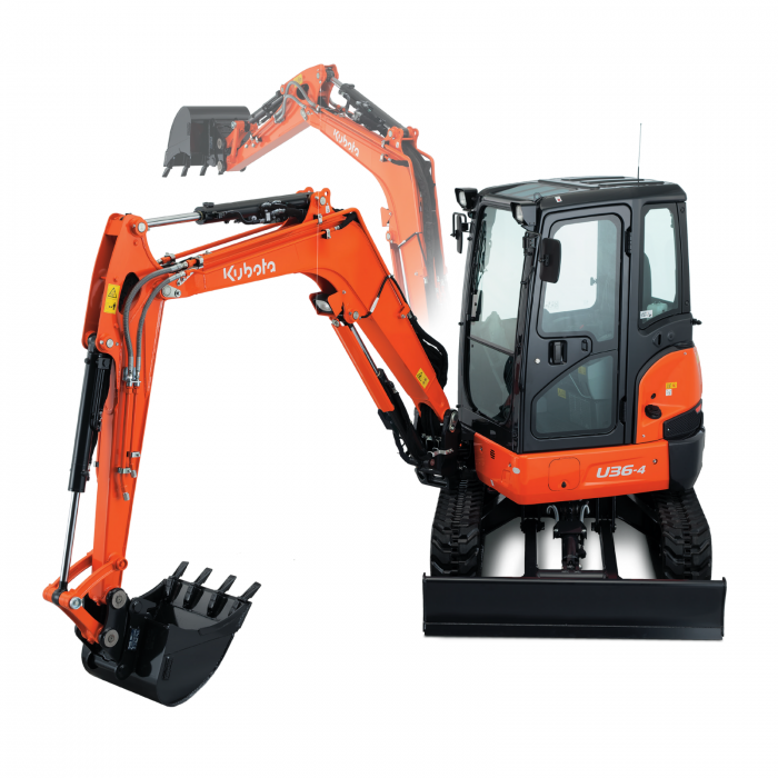 Miniexcavator Kubota U36-4 [1]