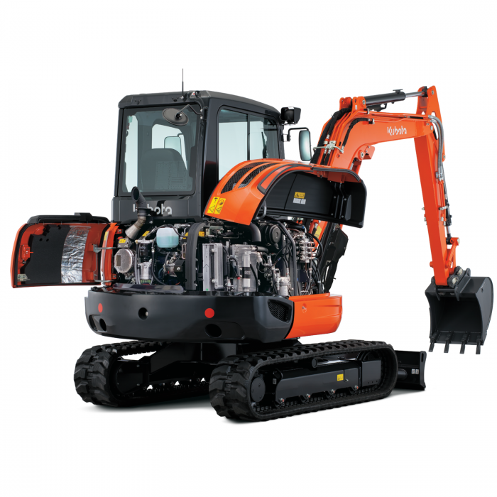 Miniexcavator Kubota KX042-4α – 40.4 CP, 4T, diesel compact [4]