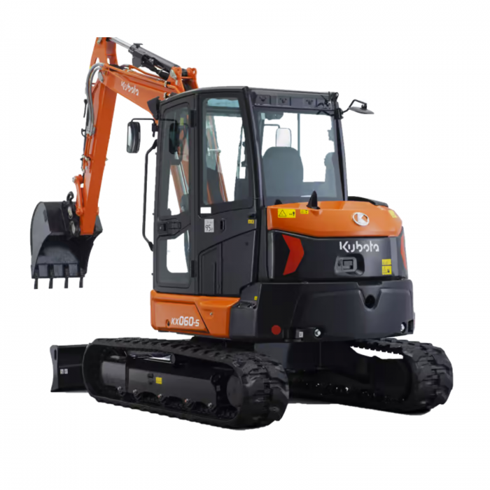 Miniexcavator Kubota KX060-5 – 47.6 CP, 5.5T, diesel performant [2]