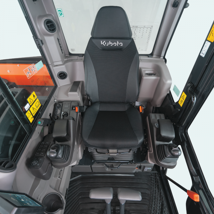 Miniexcavator Kubota KX085-5 Mono Boom – 63.2 CP, 8.4T, diesel performant [4]