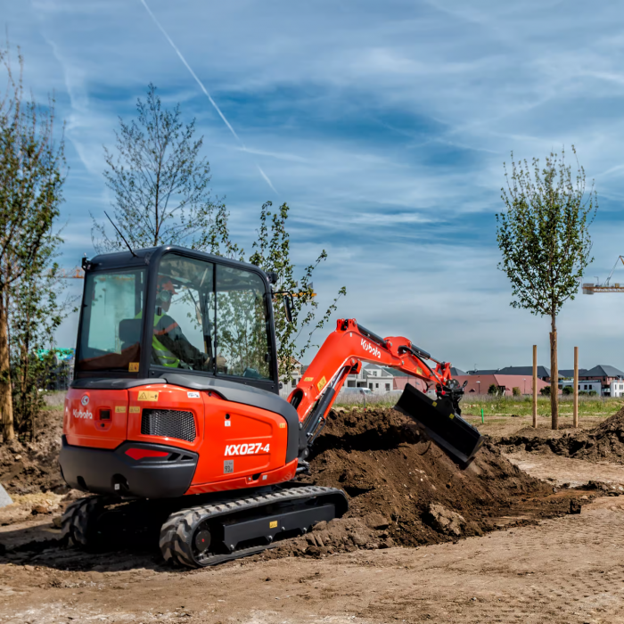 Miniexcavator Kubota KX027-4 – 26 CP, 2.7T, motor diesel [5]
