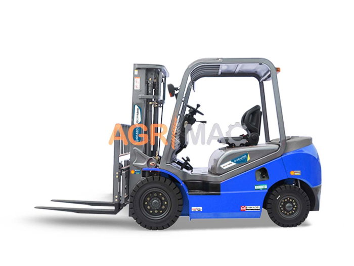 Motostivuitor diesel Clark 3.5T Kubota Stage V cu catarg Duplex 3000 mm și furci 1220 mm [2]