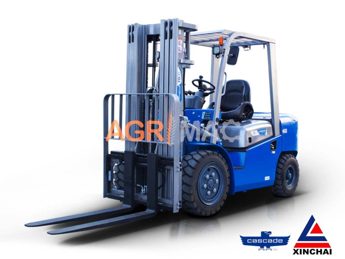 Motostivuitor diesel Clark 3.5T Xinchai Stage V cu catarg Triplex 4500 mm și furci 1220 mm [6]