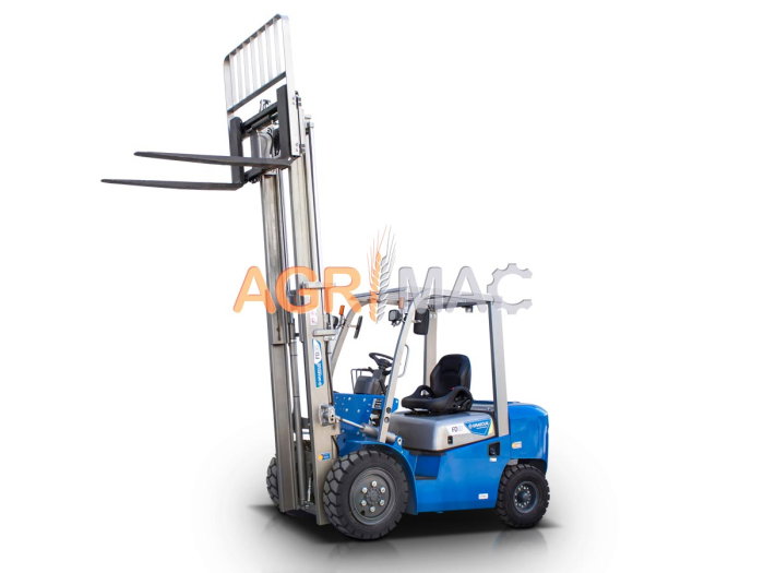 Motostivuitor diesel Clark 3.0T Xinchai C490 cu catarg Duplex 3000 mm și furci 1220 mm [4]