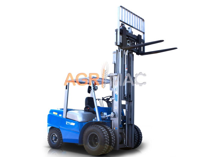 Motostivuitor diesel Clark 5.0T Yuchai Stage V cu catarg Duplex 3000 mm și furci 1220 mm [2]