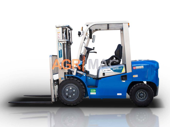 Motostivuitor electric Clark FE25-Lithium 2.5T cu baterie 80V 230Ah și catarg Duplex 3000 mm [2]