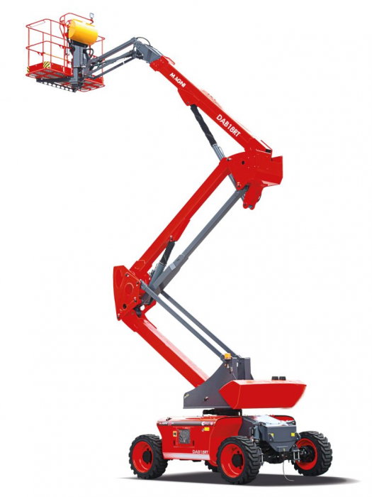 Nacelă Magni DAB18RT – 18 metri, diesel, braț articulat, 320 kg | Uneltisimo.ro [1]