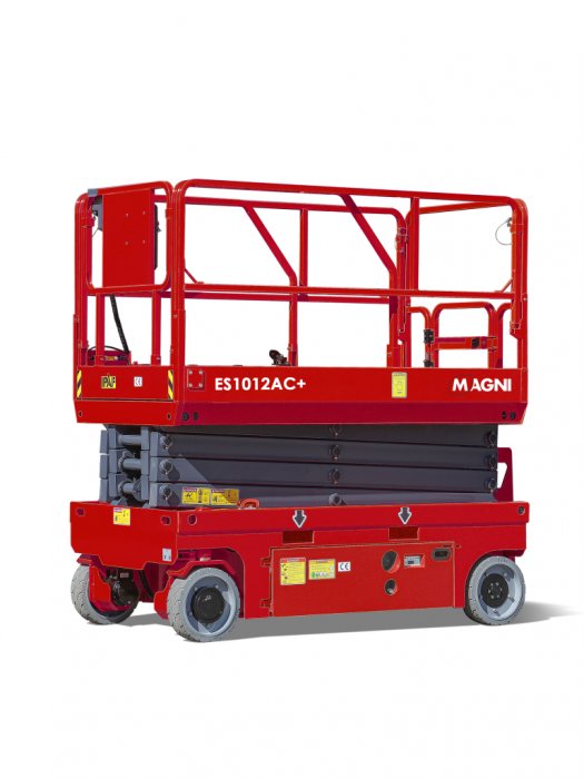 Nacelă electrică foarfecă Magni ES1012AC+, 10 metri, 450 kg [1]