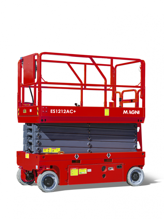 Nacelă electrică 12 metri Magni ES1212AC+ – capacitate 408 kg [1]