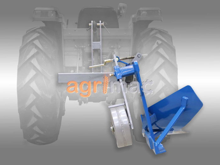 Plug MOA6‑M – Plug monocorp reglabil pentru tractoare 10‑30 CP, cu cuțit frontal detașabil și roată de sprijin [2]