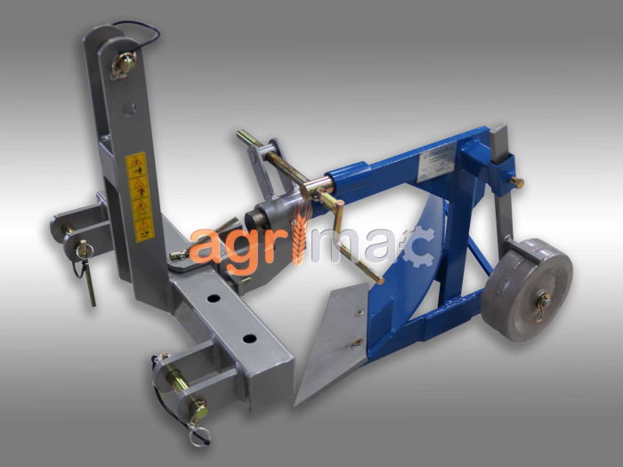 Plug MOA6‑M – Plug monocorp reglabil pentru tractoare 10‑30 CP, cu cuțit frontal detașabil și roată de sprijin [6]