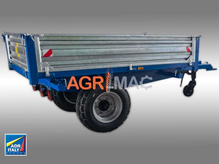 Remorcă agricolă MT4000-3H, 4000 kg, basculare hidraulică triplă [2]