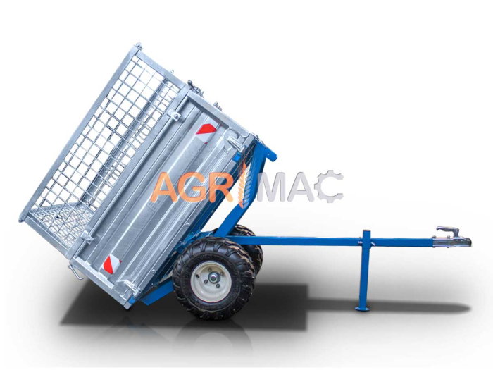 Remorcă agricolă MT600-M, 600 kg, basculare mecanică [6]