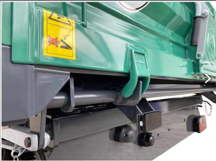 Remorcă Oehler EDK 45 S – 4.5T, basculabilă 3 părți, axă BPW [7]