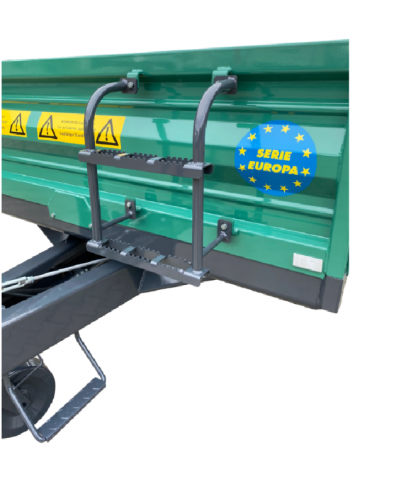 Remorcă Oehler EDK 45 S – 4.5T, basculabilă 3 părți, axă BPW [6]