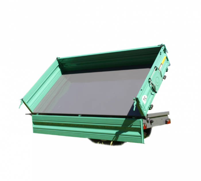 Remorcă Oehler EDK 45 S – 4.5T, basculabilă 3 părți, axă BPW [3]