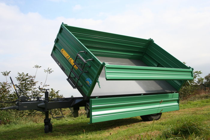 Remorcă Oehler EDK 60 S – 6T, basculabilă 3 părți, axă BPW [2]