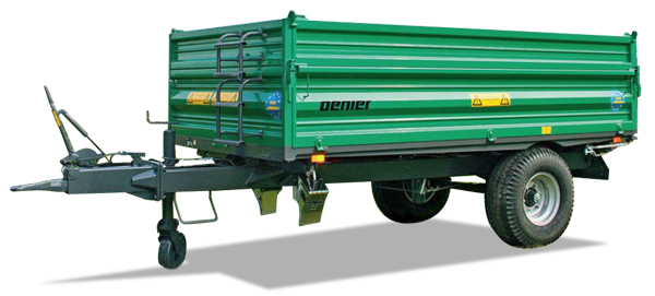 Remorcă Oehler EDK 60 – 6T, basculabilă pe 3 părți – Uneltisimo [1]