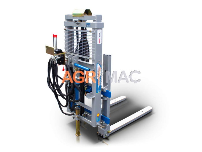 Stivuitor CLARK800 DUPLEX250-RC, 800 kg, ridicare 2500 mm, control wireless [8]