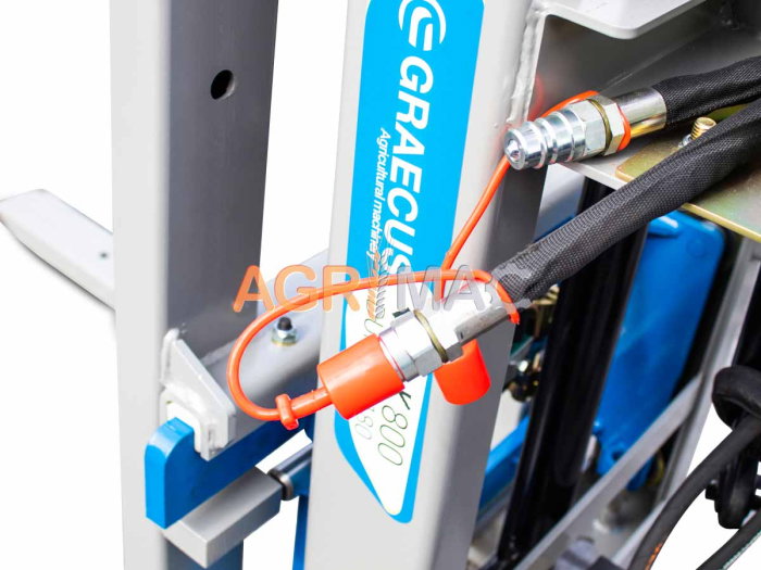 Stivuitor CLARK800 DUPLEX250-RC, 800 kg, ridicare 2500 mm, control wireless [18]