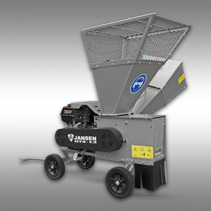 Tocător de crengi 15 CP, Jansen GTS-13, cu motor Loncin și cuțite oscilante [3]