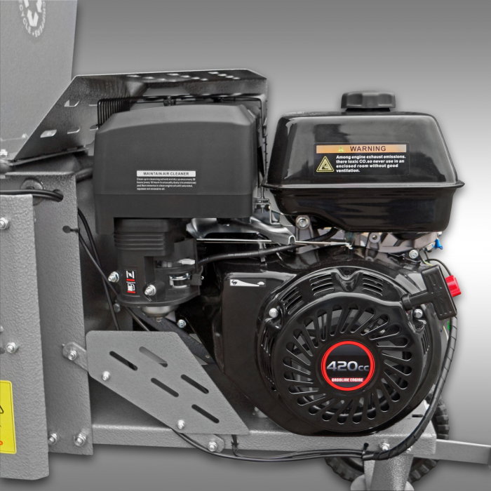 Tocător de crengi 15 CP, Jansen GTS-13, cu motor Loncin și cuțite oscilante [6]