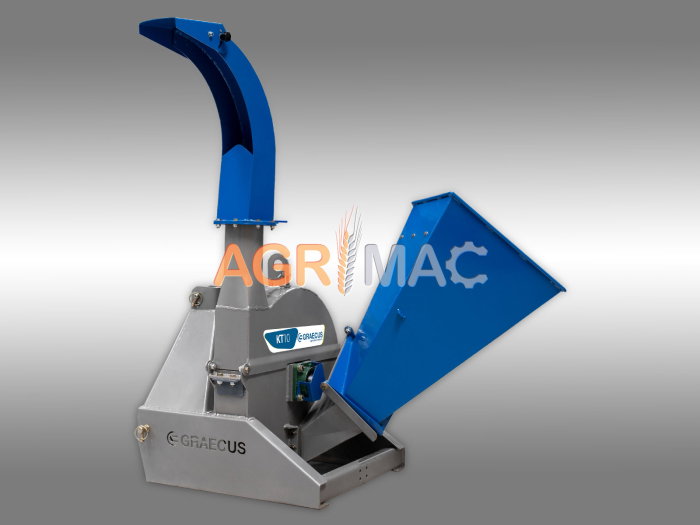 Tocător de crengi Graecus KT10, PTO 15–50 CP, diametru 100 mm [7]