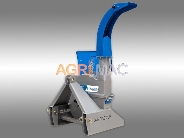 Tocător de crengi Graecus KT10, PTO 15–50 CP, diametru 100 mm [6]
