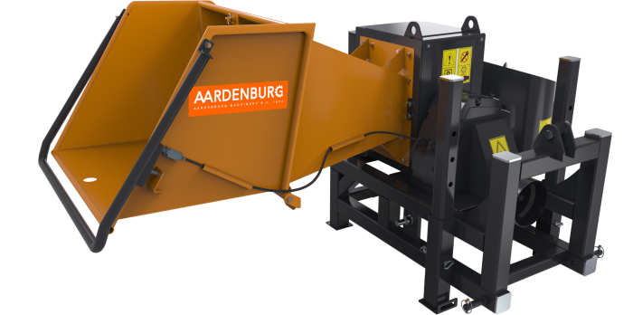 Tocător de lemn Brensel M, PTO 50 CP, cu suport sac colector [1]