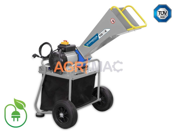 Tocător de crengi electric KB05E, 2.8 kW, diametru 50 mm [1]