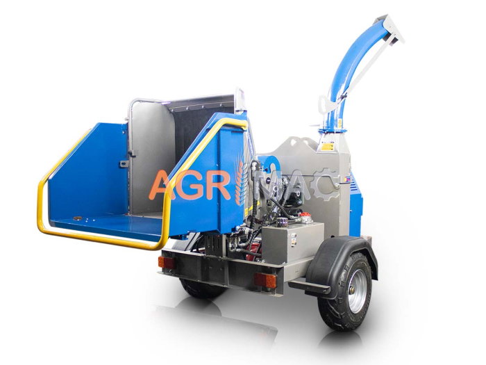 Tocător de crengi KBT15H, motor Loncin 27 CP, hidraulic, 150 mm [9]