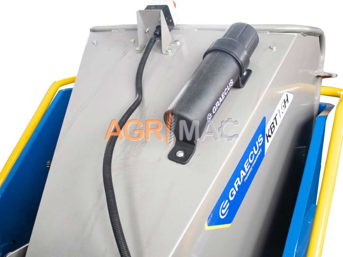 Tocător de crengi KBT15H, motor Loncin 27 CP, hidraulic, 150 mm [17]