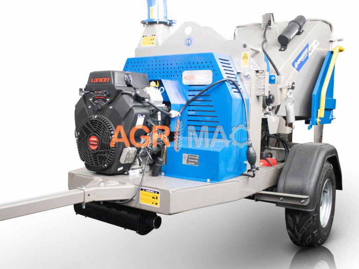 Tocător de crengi KBT15H, motor Loncin 27 CP, hidraulic, 150 mm [14]