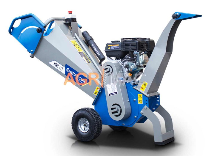 Tocător de crengi KB10, motor Loncin 6.5 CP, diametru 100 mm [4]