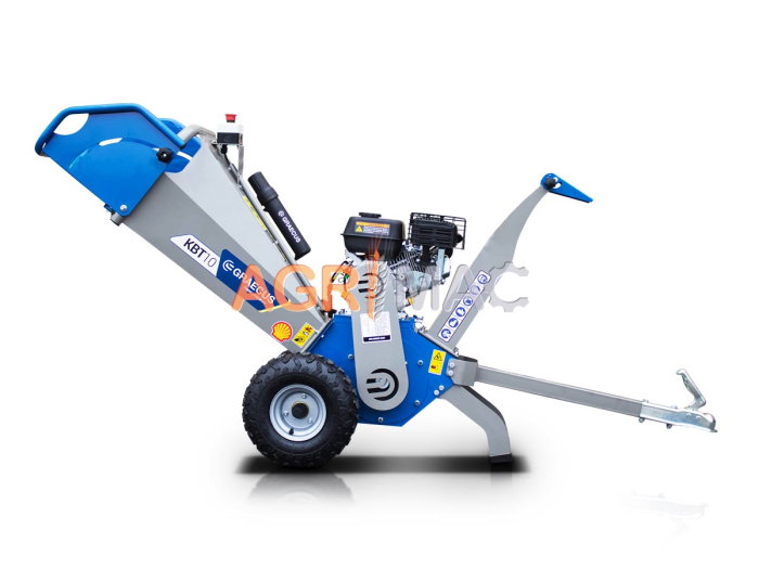 Tocător de crengi KB10, motor Loncin 6.5 CP, diametru 100 mm [5]