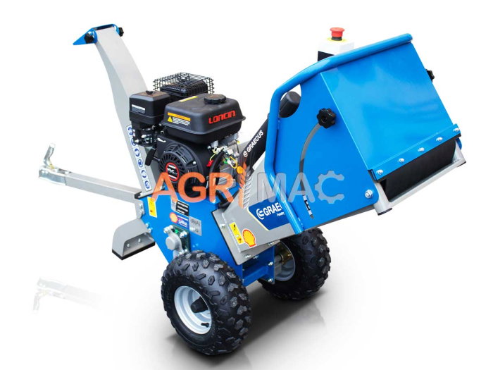 Tocător de crengi KB10, motor Loncin 6.5 CP, diametru 100 mm [12]