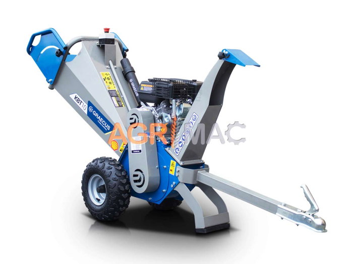 Tocător de crengi KB10, motor Loncin 6.5 CP, diametru 100 mm [2]