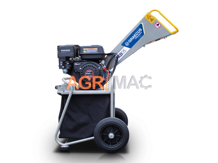 Tocător de crengi KB05, motor Loncin 6.5 CP, diametru 50 mm [7]