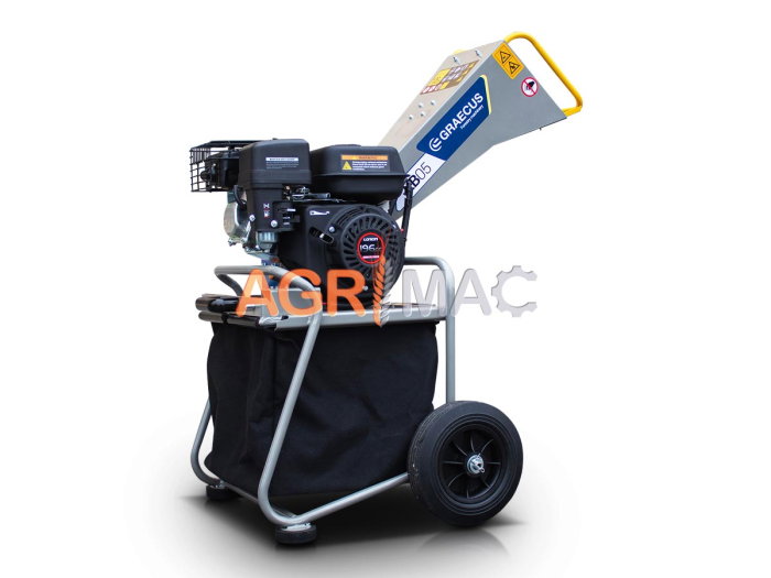 Tocător de crengi KB05, motor Loncin 6.5 CP, diametru 50 mm [6]