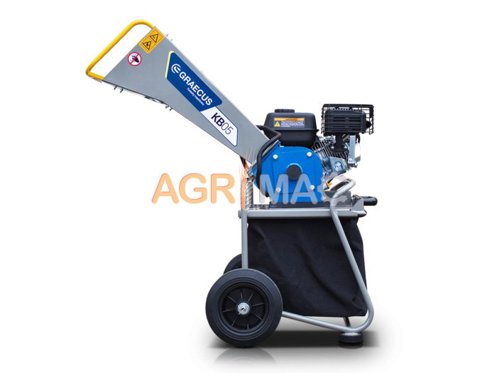 Tocător de crengi KB05, motor Loncin 6.5 CP, diametru 50 mm [3]