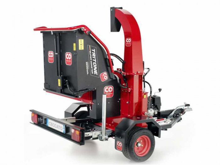 Tocator de crengi si resturi vegetale pe benzina, Ceccato Olindo TRICMMON [2]