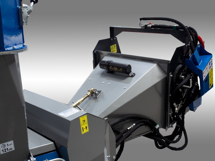 Tocator de crengi si resturi vegetale pentru tractor, necesar 50-100 CP, conectare cardan PTO, Graecus KT16R [16]