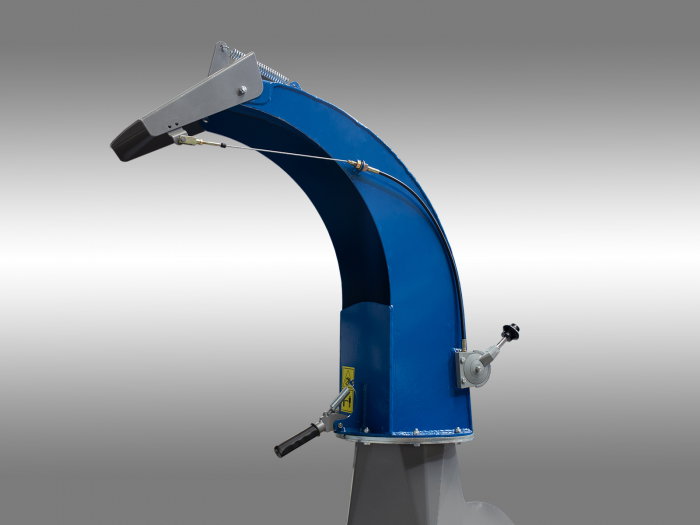 Tocator de crengi si resturi vegetale pentru tractor, necesar 50-100 CP, conectare cardan PTO, Graecus KT16R [14]