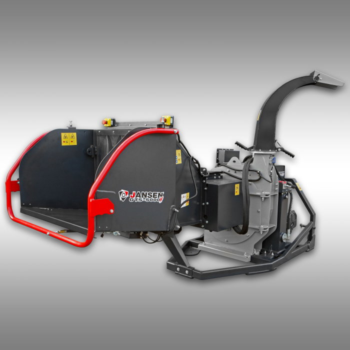 JANSEN GTS-5000H – tocător crengi 22 CP, alimentare hidraulică [6]