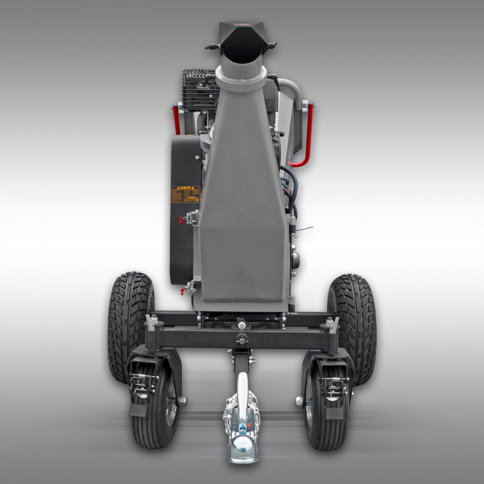 Tocător de crengi profesional Jansen GTS-3000 – motor Loncin 15 CP, 12 cm [6]