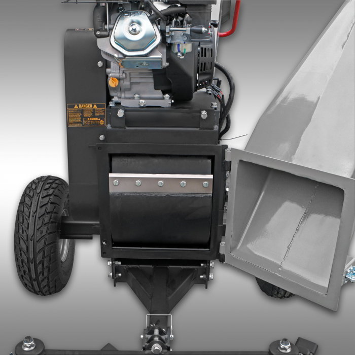 Tocător de crengi profesional Jansen GTS-3000 – motor Loncin 15 CP, 12 cm [4]